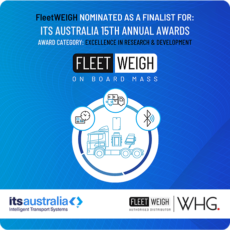 FleetWEIGH finalist at ITS Australia Awards