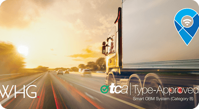 WHG truck telematics with TCA Type-Approved Smart OBM System for road compliance and fleet monitoring